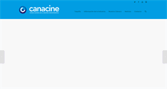 Desktop Screenshot of canacine.org.mx